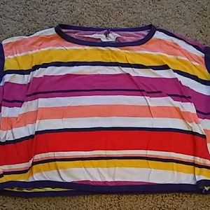 XS Striped h.i.p. crop top